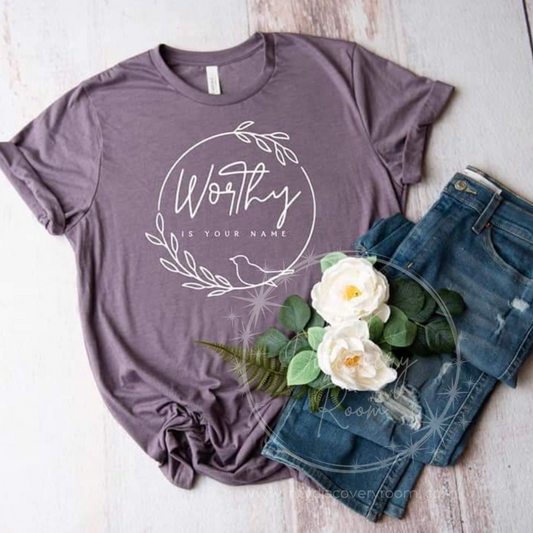 Worthy Is Your Name Graphic Tee