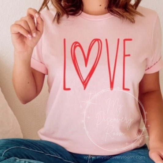 L<3VE Graphic Tee