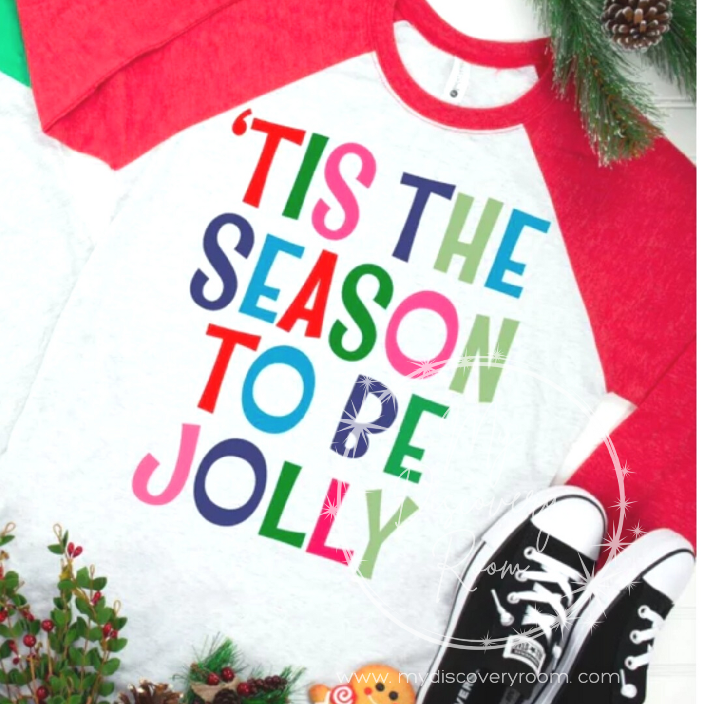 Tis The Season To Be Jolly Graphic Tee