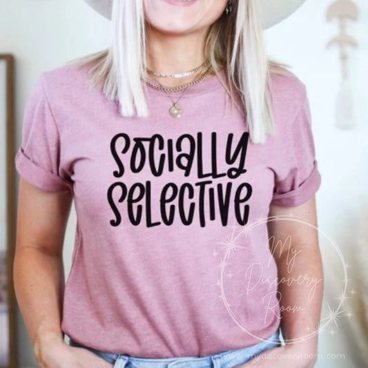 Socially Selective Graphic Tee