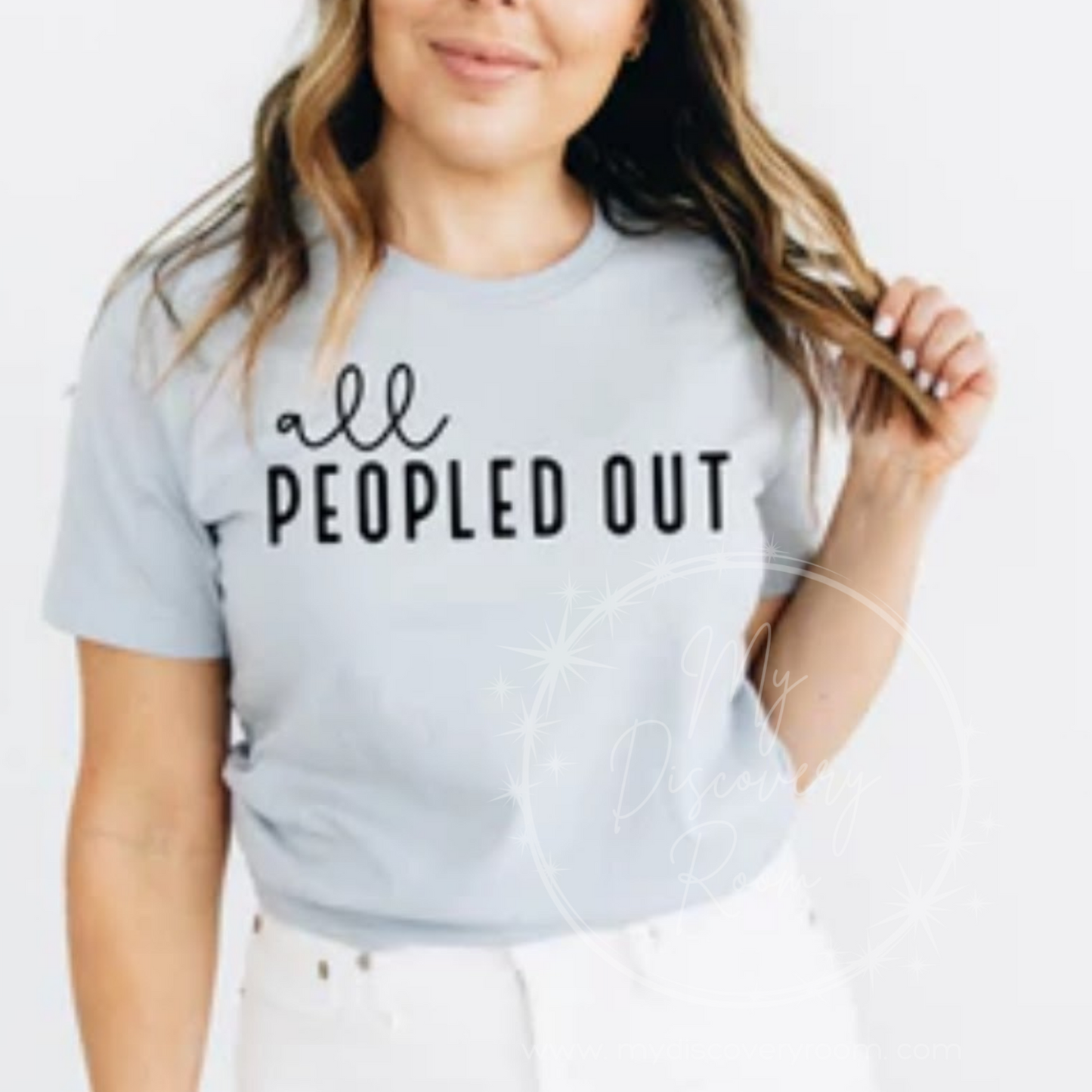 All Peopled Out Graphic Tee