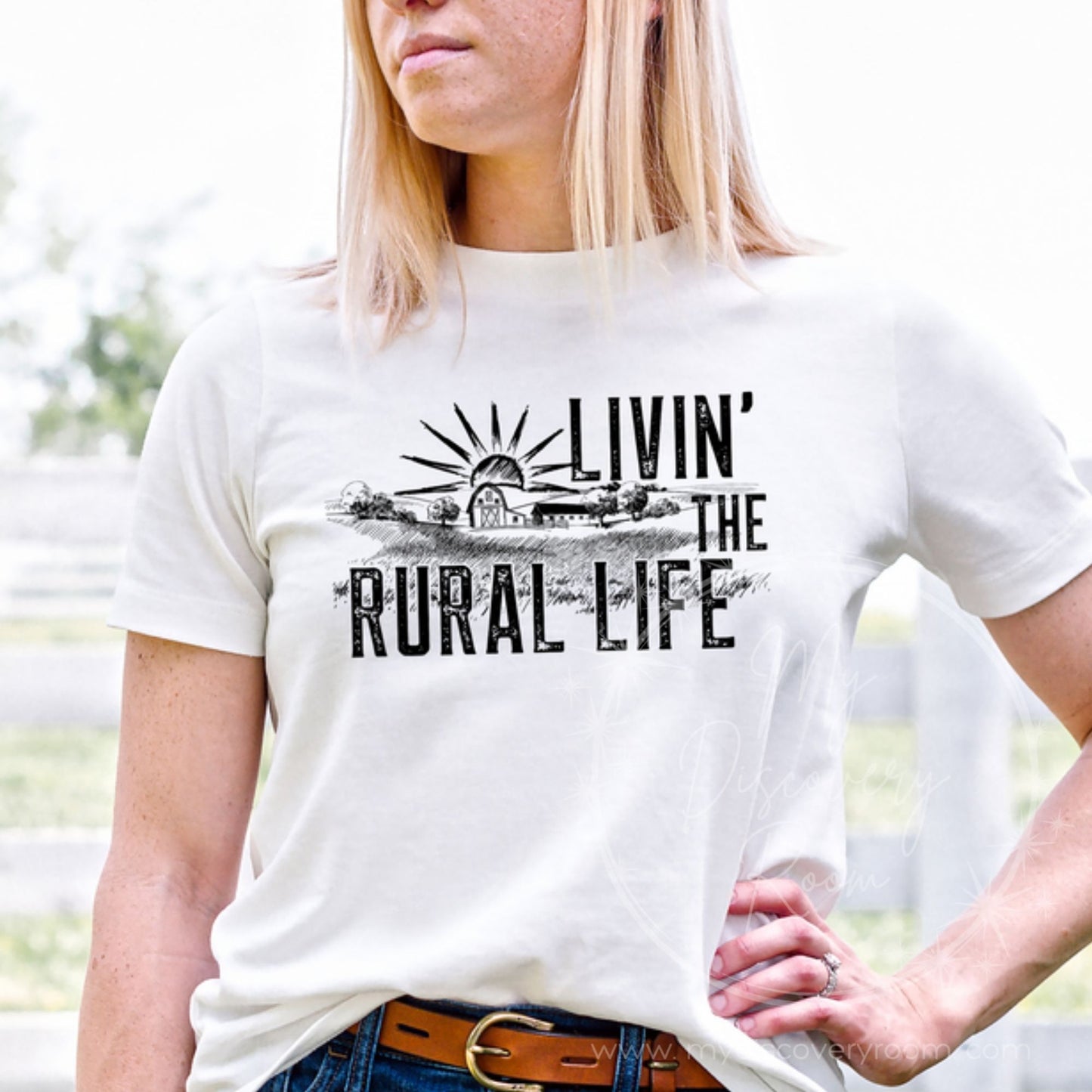 Livin' The Rural Life Graphic Tee