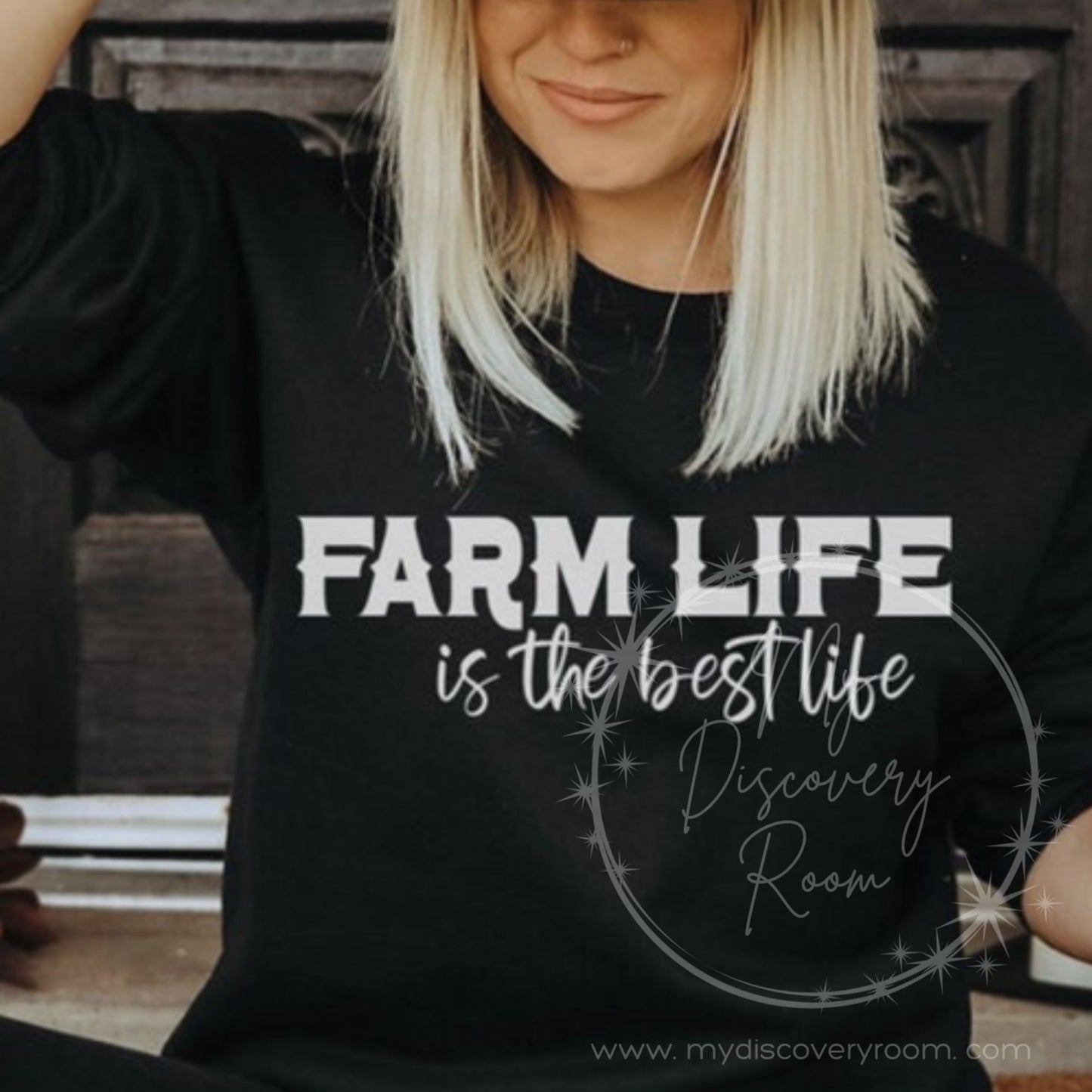 Farm Life Is The Best Life Graphic Tee