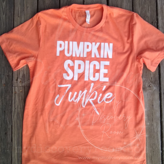 Pumpkin Spice Junkie Graphic Tee