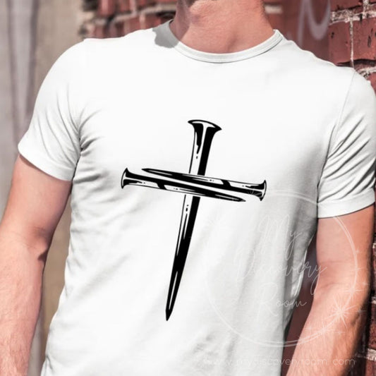 Cross Of Three Nails Graphic Tee