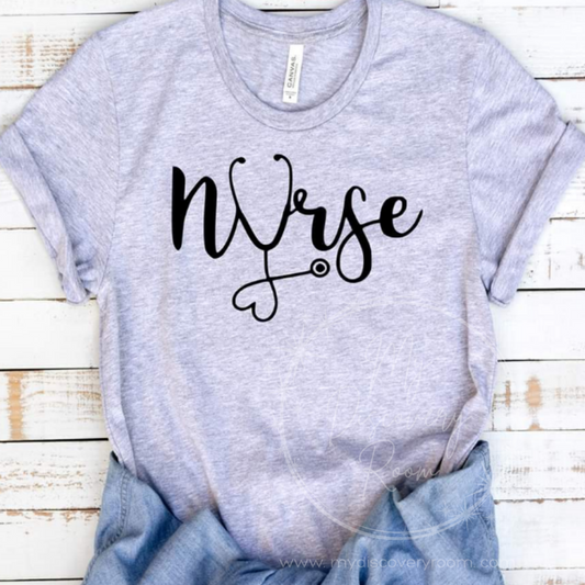 Nurse w/Stethescope Graphic Tee