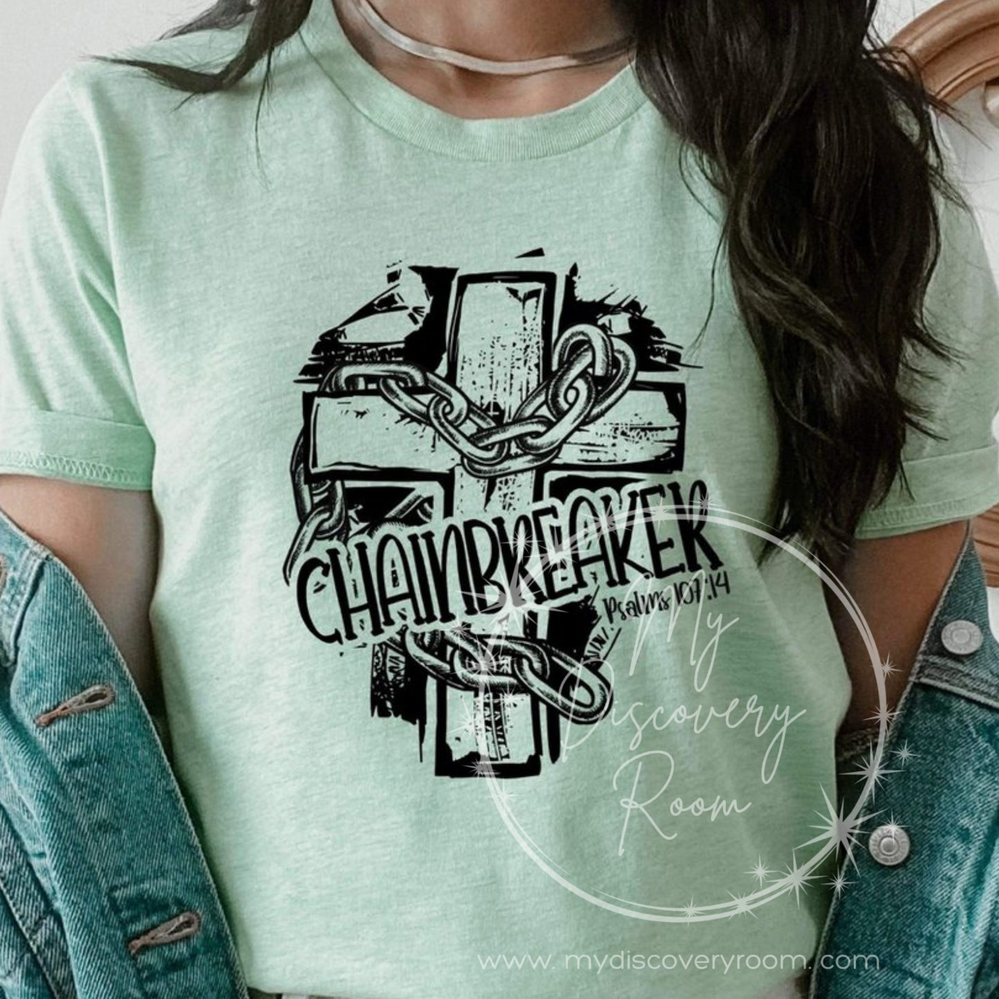 Chainbreaker Psalms 107:14 Graphic Tee