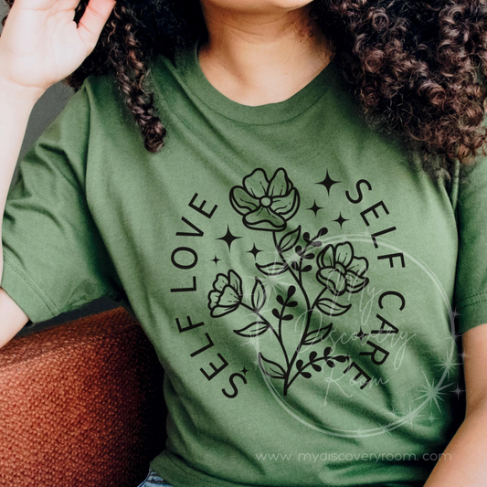 Self Care Self Love Graphic Tee