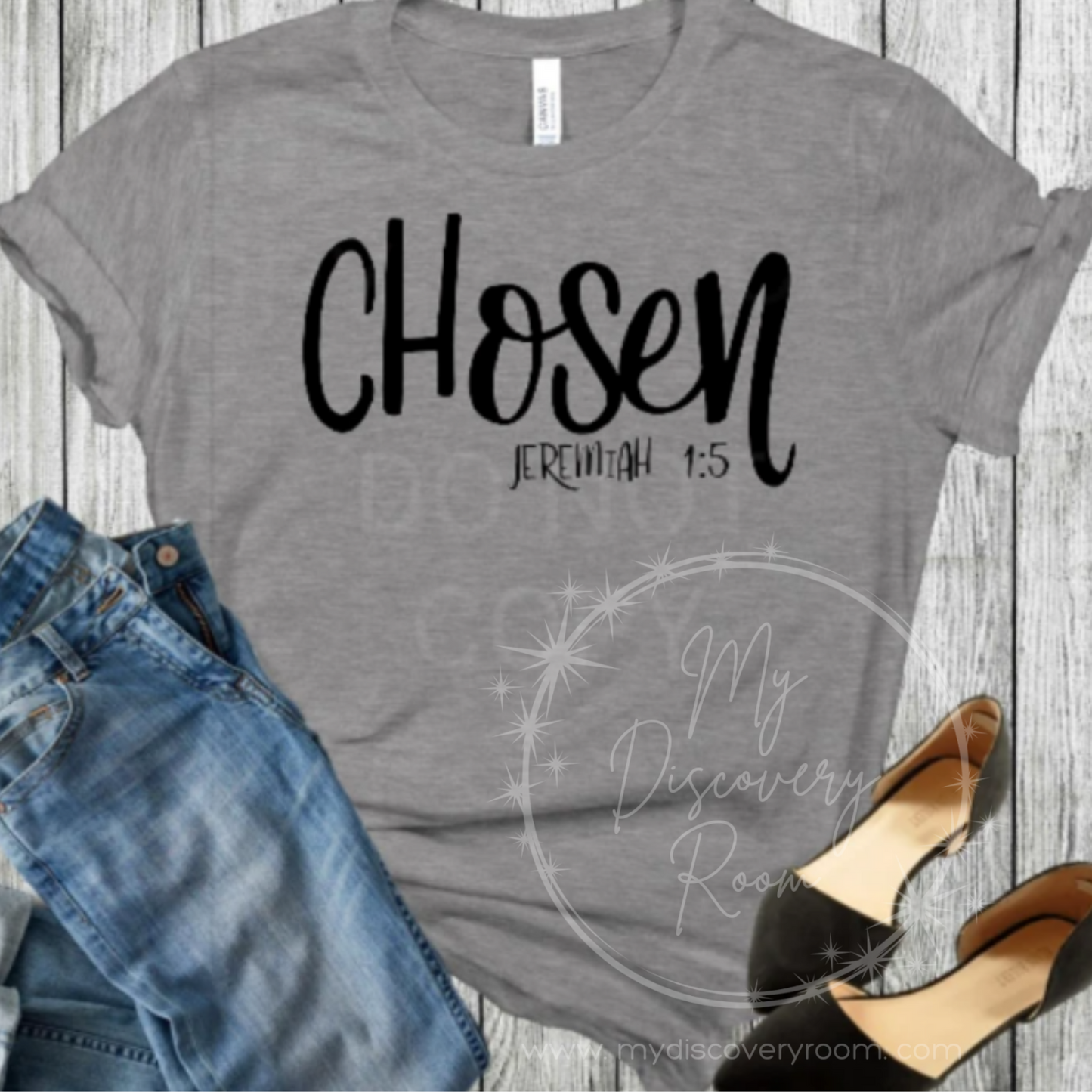 Chosen - Jeremiah 1:5 Graphic Tee