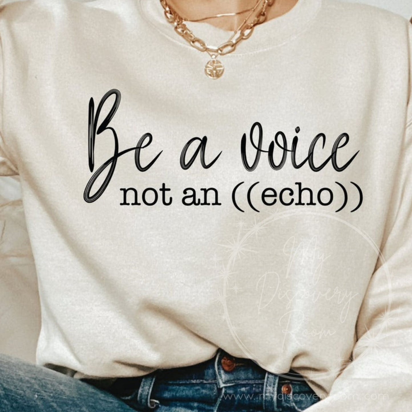 Be A Voice, Not An Echo Graphic Tee