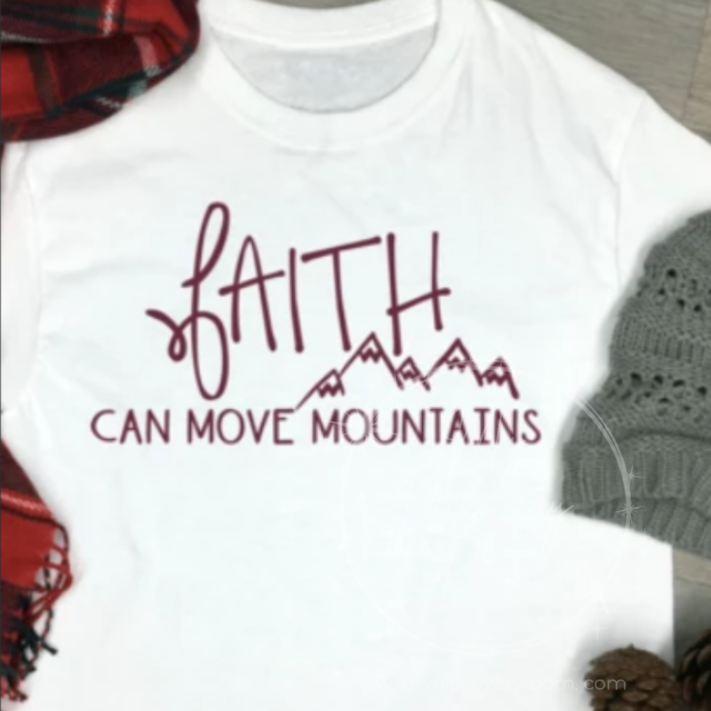 Faith Can Move Mountains Graphic Tee