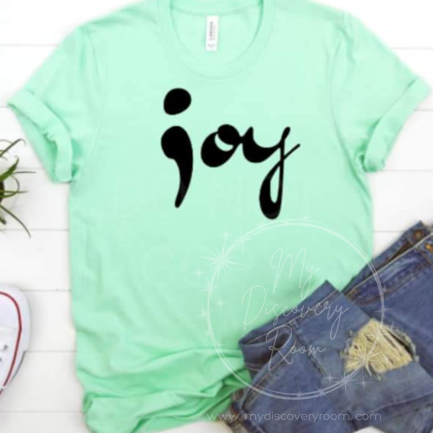 ;oy Semicolon Graphic Tee