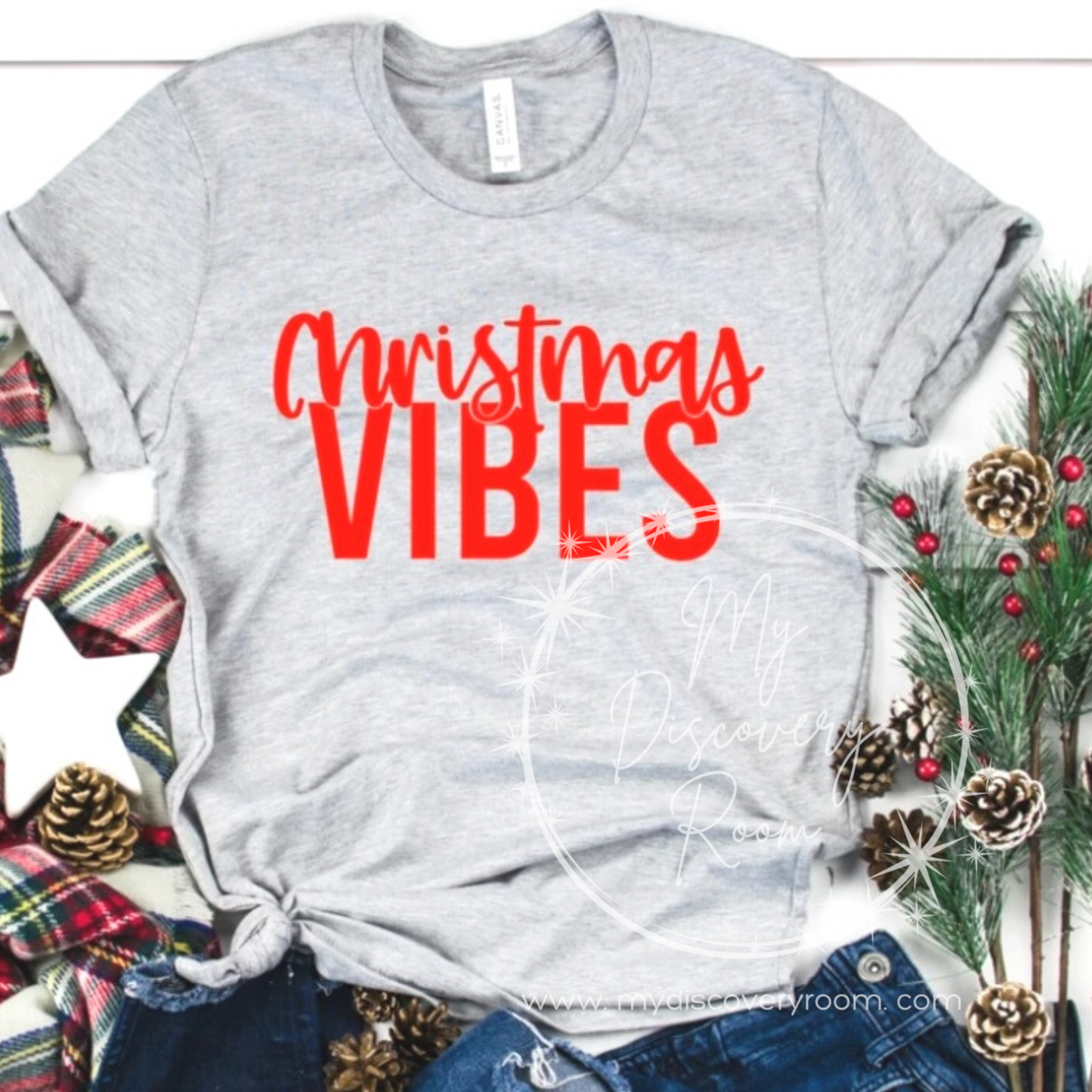 Christmas Vibes Graphic Tee