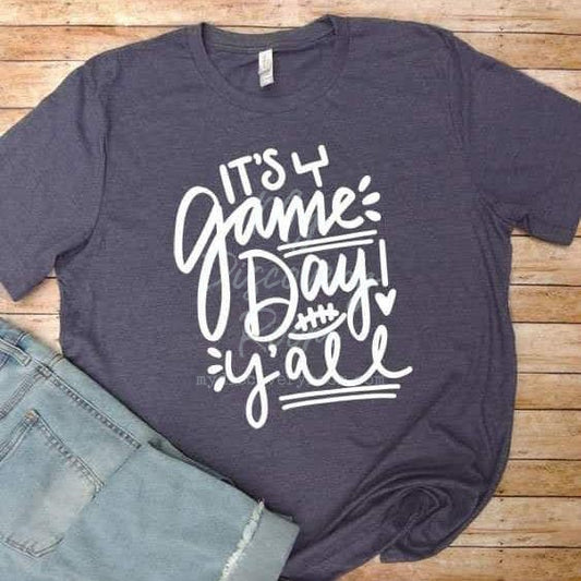 It's Game Day Y'all - football theme Graphic Tee